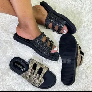 Ladies Open Flat Shoes