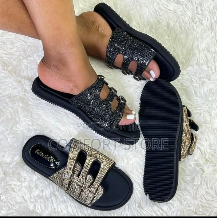 Ladies Open Flat Shoes