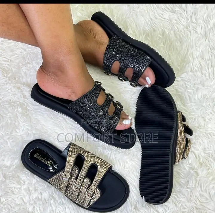 Ladies Open Flat Shoes