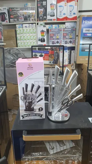 9pieace Stainless Steel Knife Set