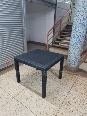 Combinable Rattan Garden Plastic Table Plastic Table
