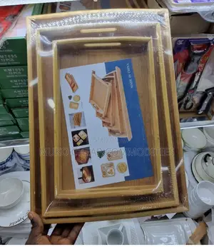 Bamboo Wooden Tray 3 in 1