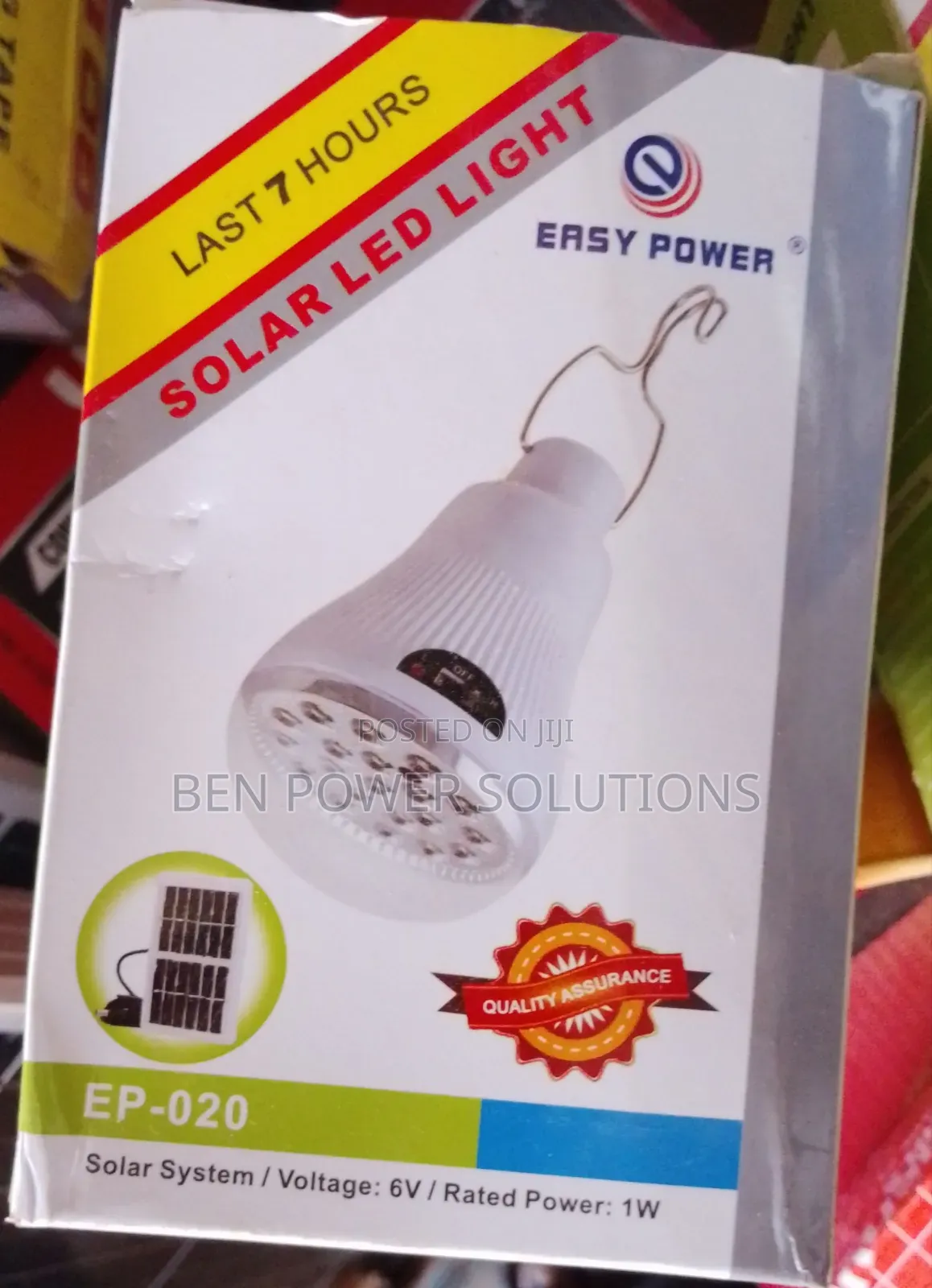 Easy Power Rechargeable Light/Bulb
