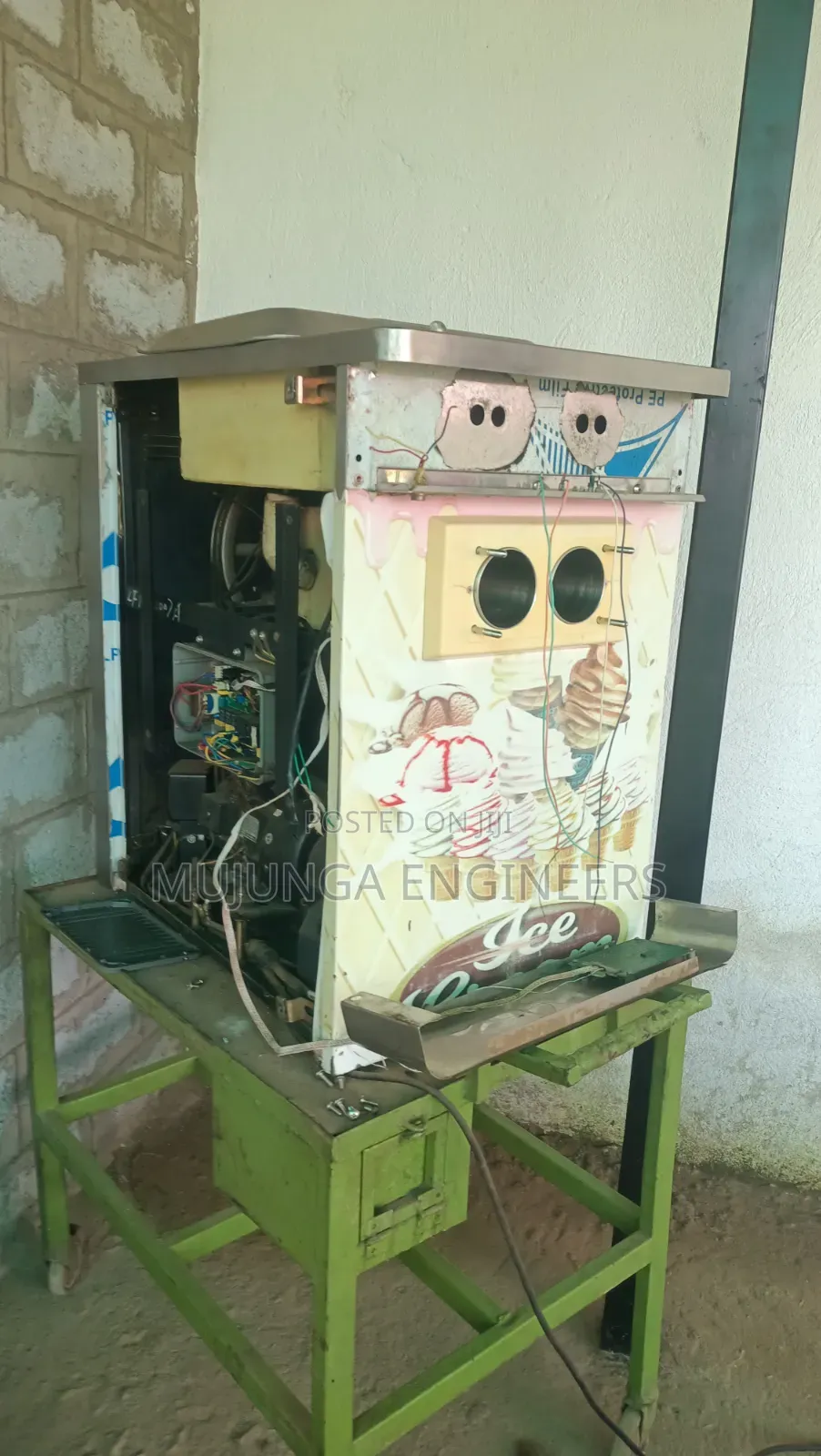 Ice Cream Machine Restoration in Tuula