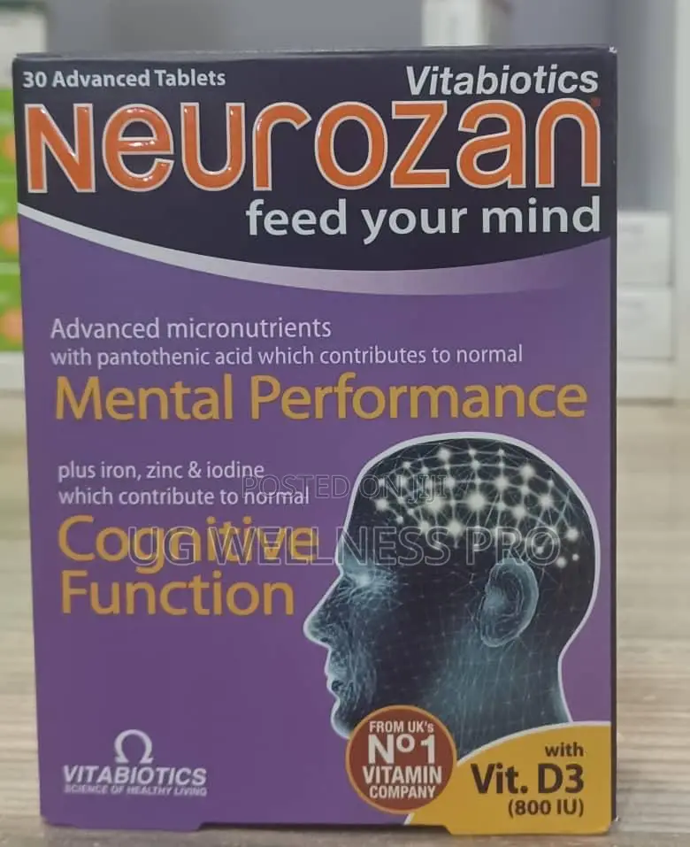 Neurozan Feed Your Mind Supports Memory Brain Performance