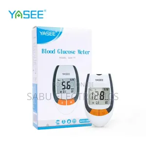Portable Blood Glucose Meter Kit Diabetee Sugar Tester With 50 Strips