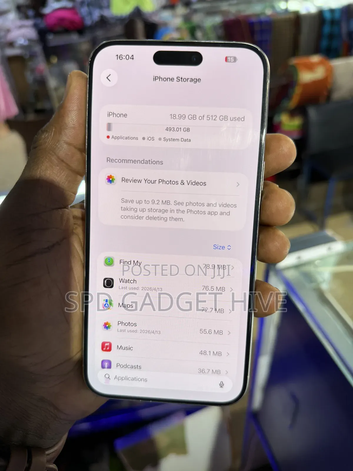 Apple iPhone 15 Pro Max 512 GB White