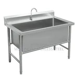 Single Bowl Commercial Stainless Sink