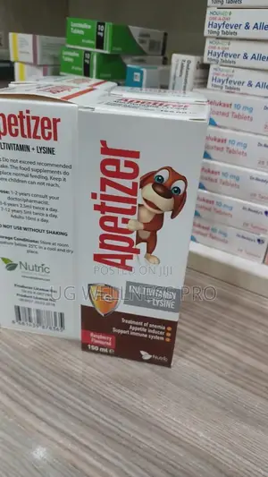 Appetizer Multivitamin Lysine Syrup 150mls for Weight Gain