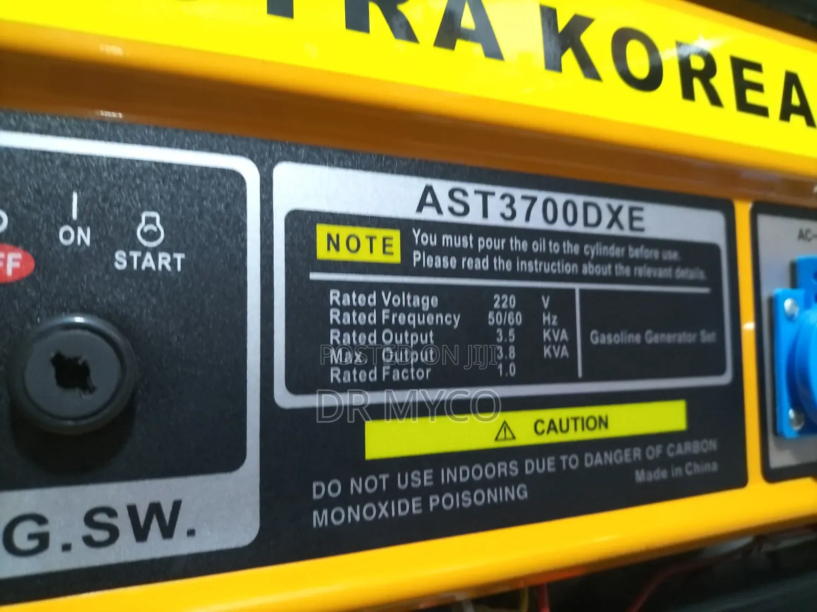 Astra Koera Key Start Generator