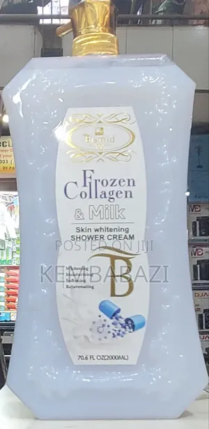 Bismid Frozen Collagen Milk Skin Whitening Shower Cream.