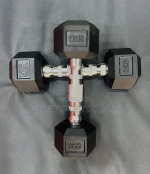 Hexagon Dumbble 3kg Pair