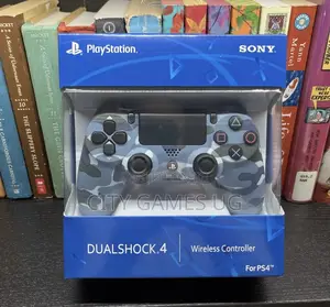 Sony Playstation Ps4 Dualshock Wireless Controller Blue Camouflage