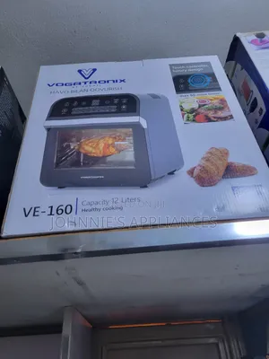Vogatronix Ve-160 12l Air Fryer Oven With Touch Control Timer