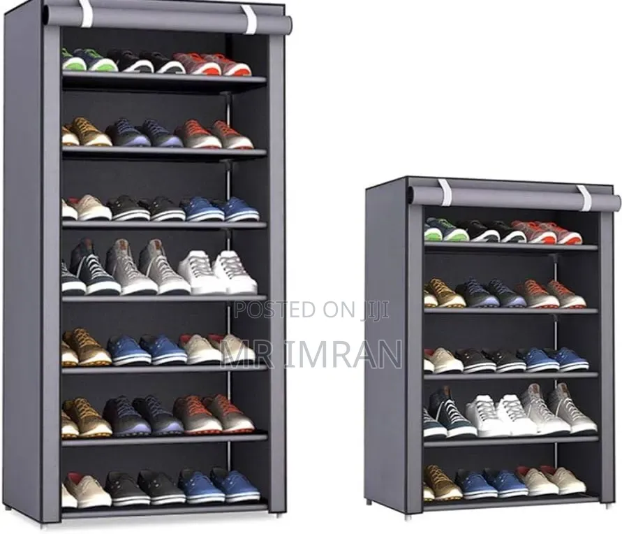 9-Tier Dustproof Shoe Rack