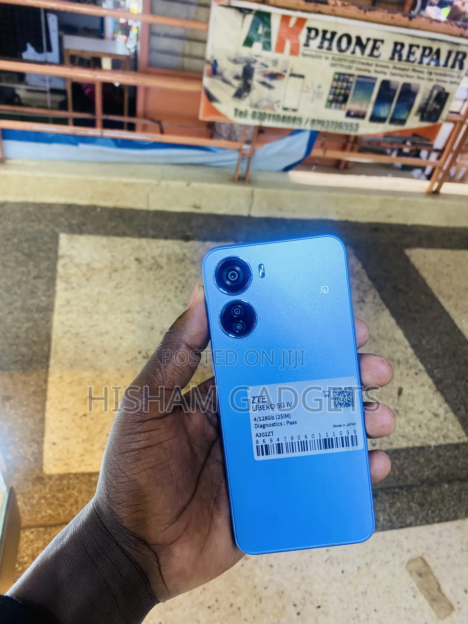 ZTE Libero 5G IV 128 GB Blue
