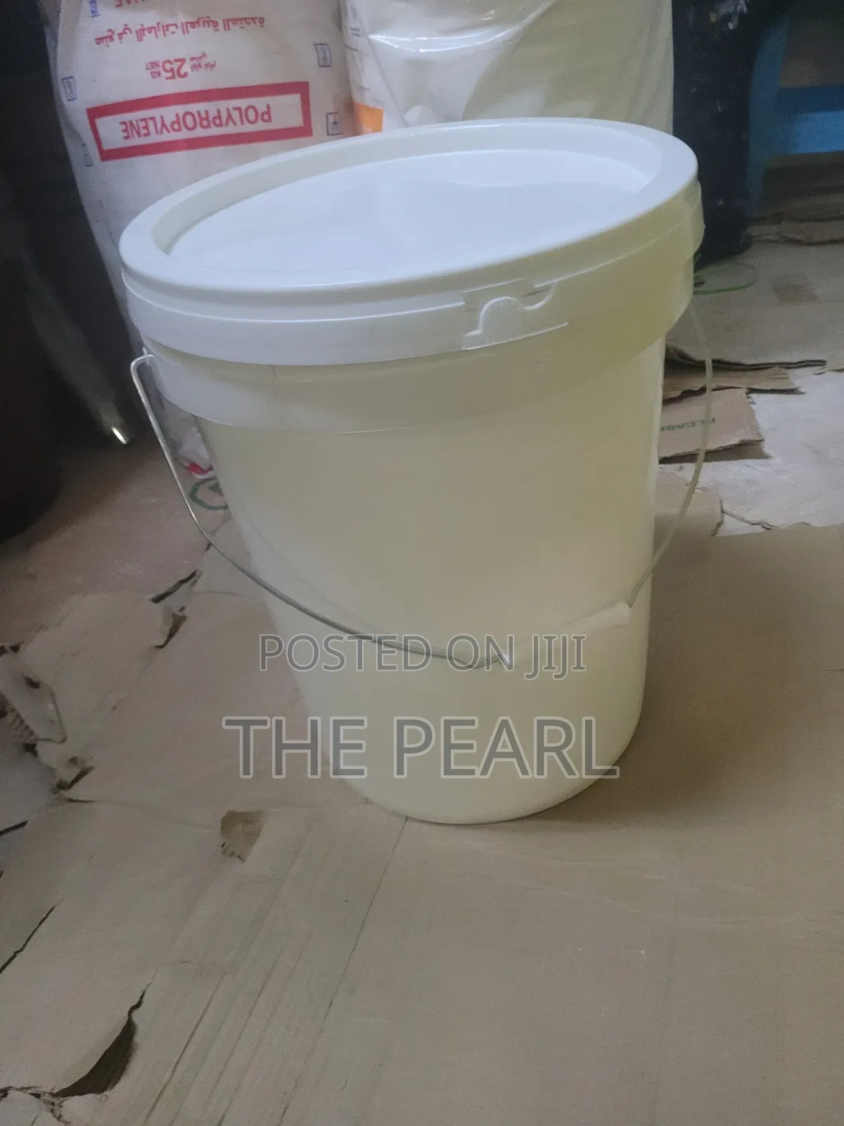 Plastic Bucket With a Lid