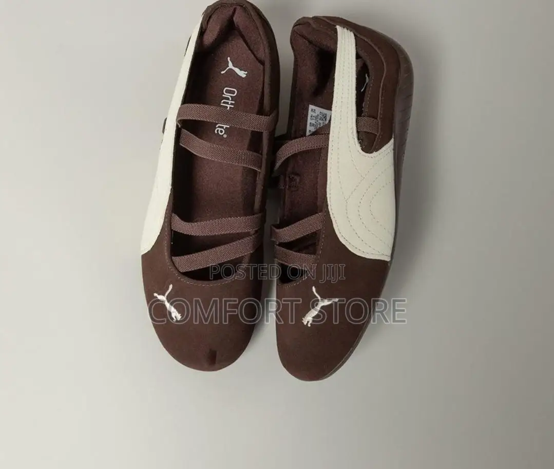 Original Puma Ladies Sneakers in Coffee Brown