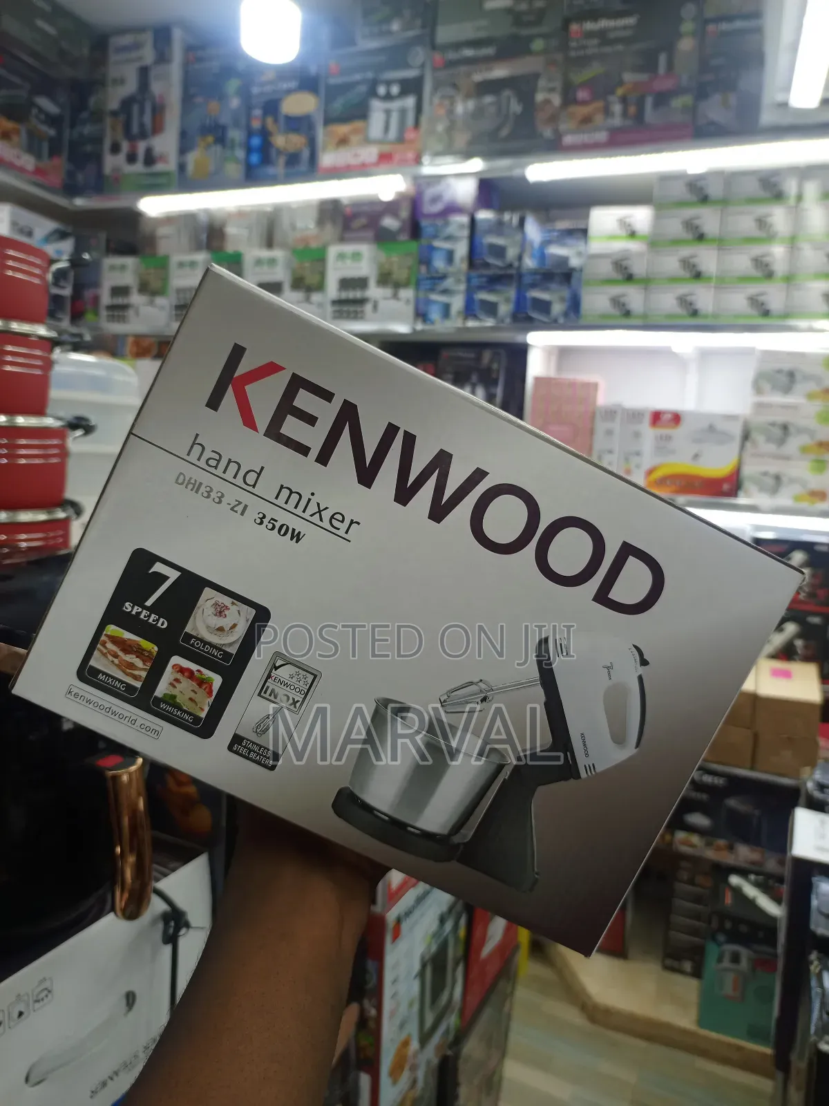 Kenwood Hand Mixer, Model Dh133-21