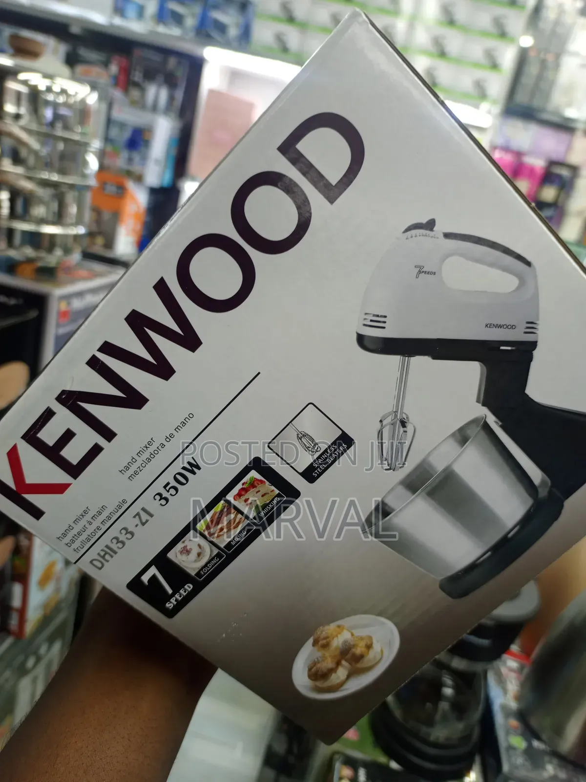 Kenwood Hand Mixer, Model Dh133-21