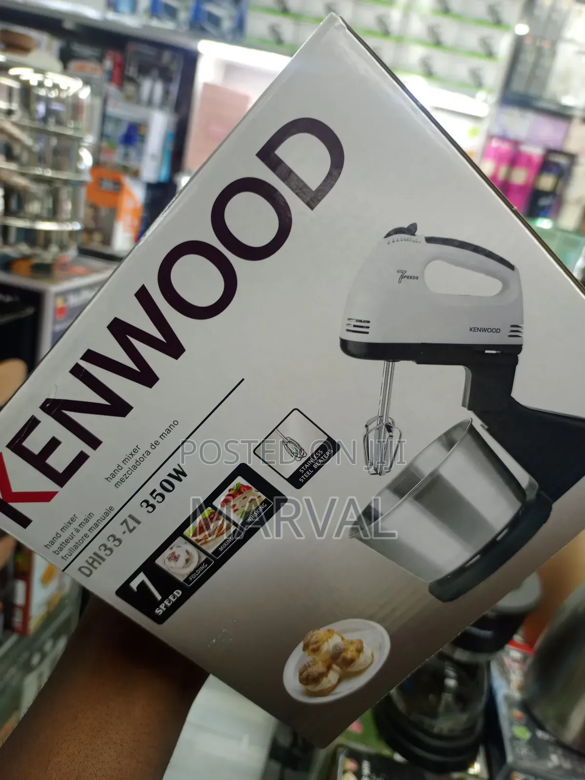 Kenwood Hand Mixer, Model Dh133-21