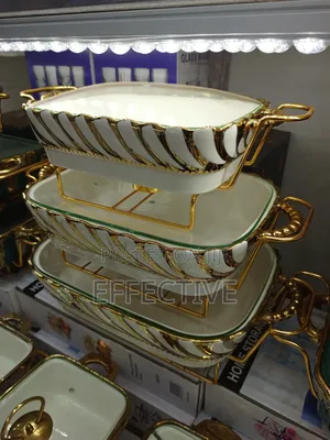 3-Piece Ceramic Serving Dish Set.