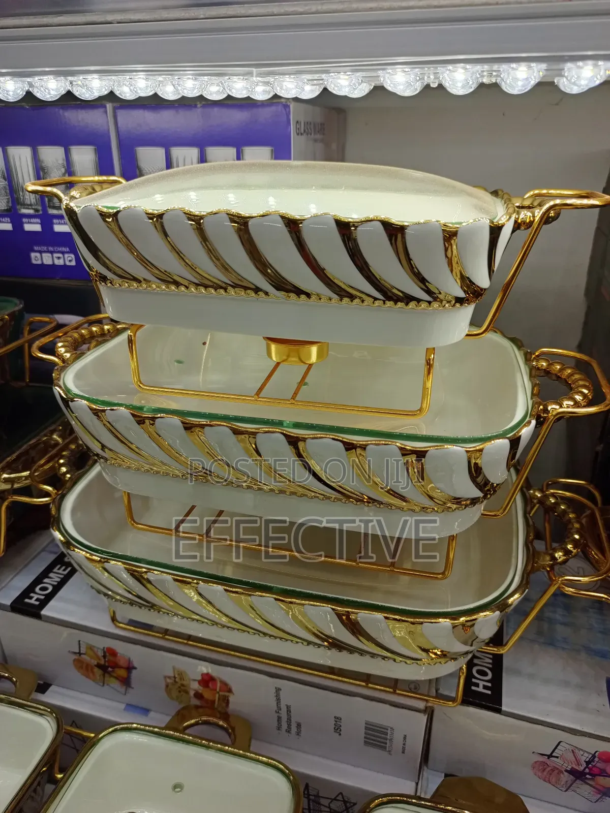 3-Piece Ceramic Serving Dish Set.