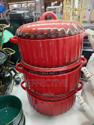 Red Ceramic Vessels.
