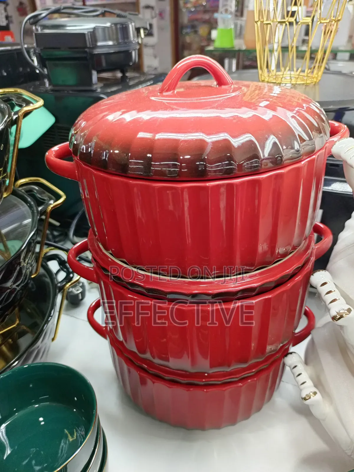 Red Ceramic Vessels.