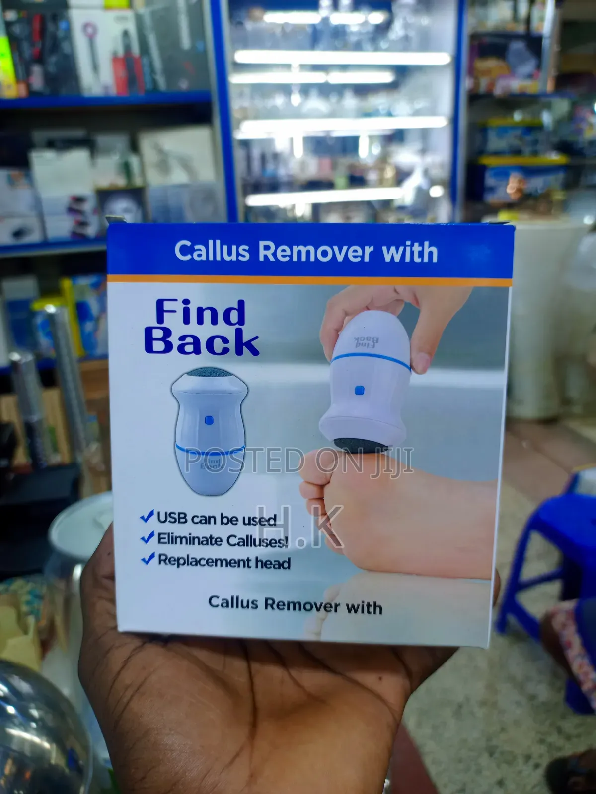 Find Back Electric Callus Remover