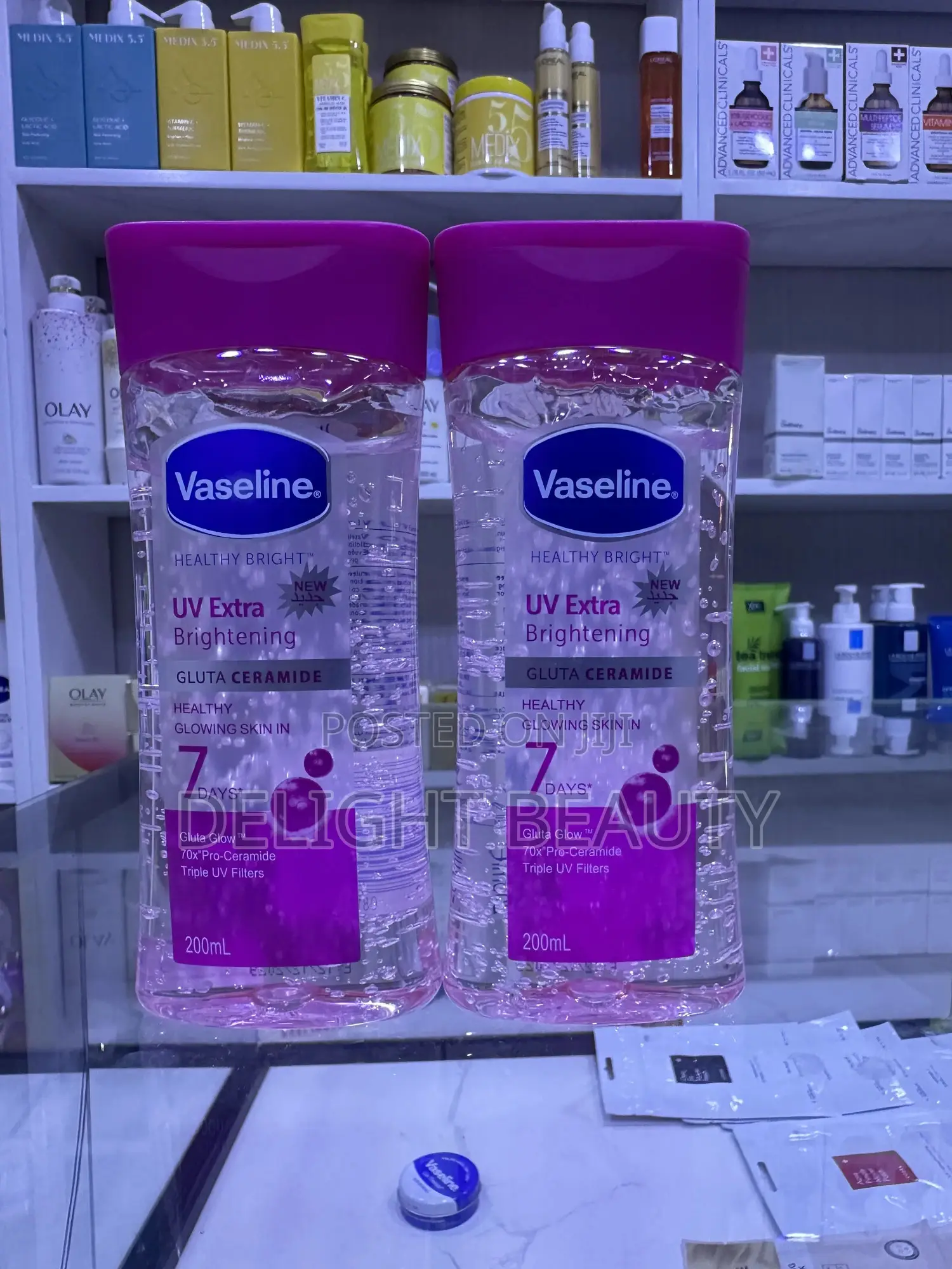 Vaseline Healthy Bright Uv Extra Brightening Glowing Oil