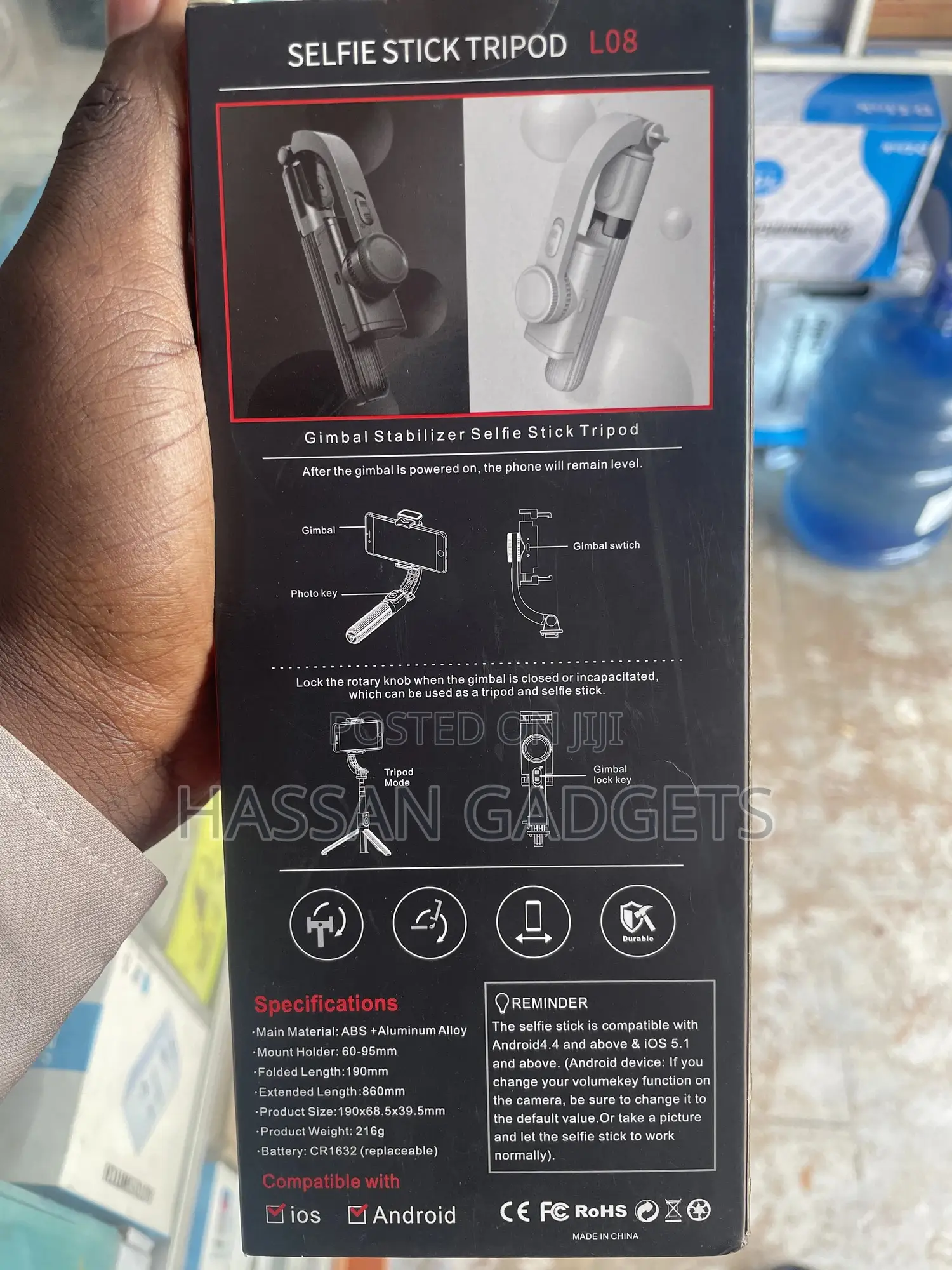 Gimbal Stabilizer L08