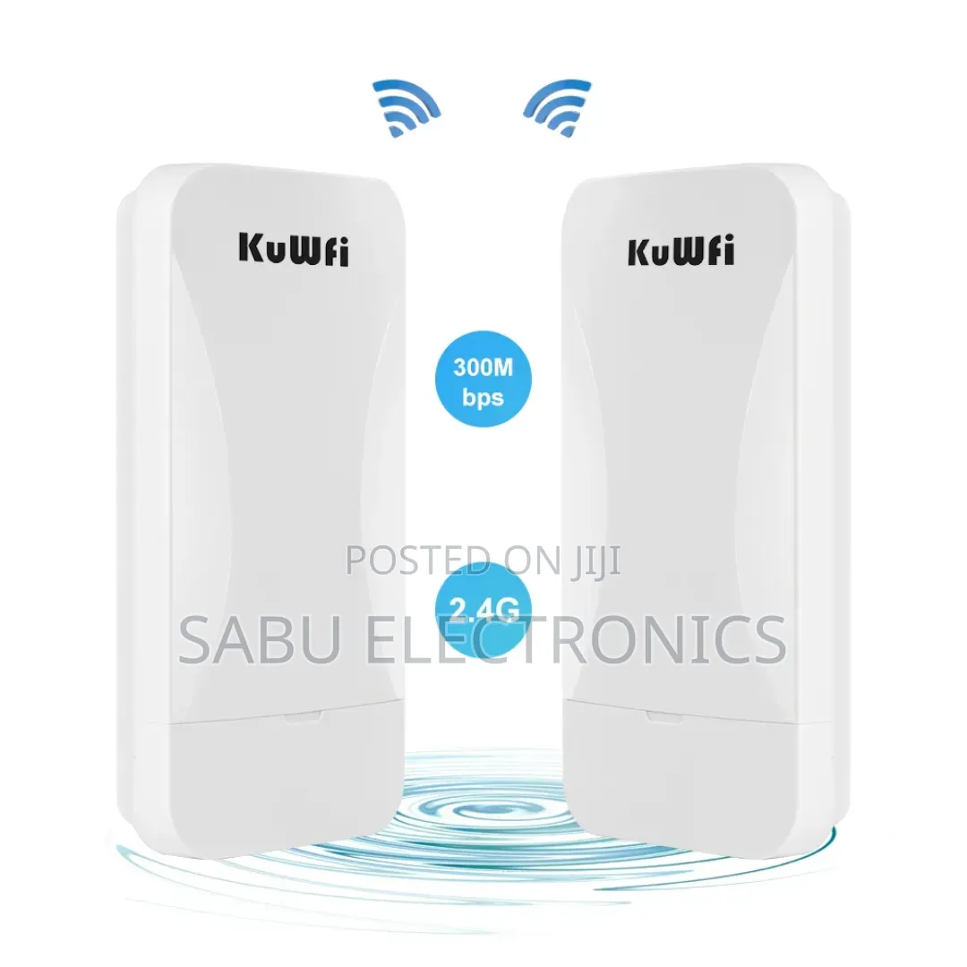 Kuwfi Wireless Budge 1–3km Point-to-Point Internet Extender Waterproof