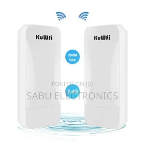 Kuwfi Wireless Budge 1–3km Point-to-Point Internet Extender Waterproof