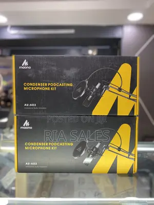 Maono Au-A03 Condenser XLR Microphone Kit Podcast Mic