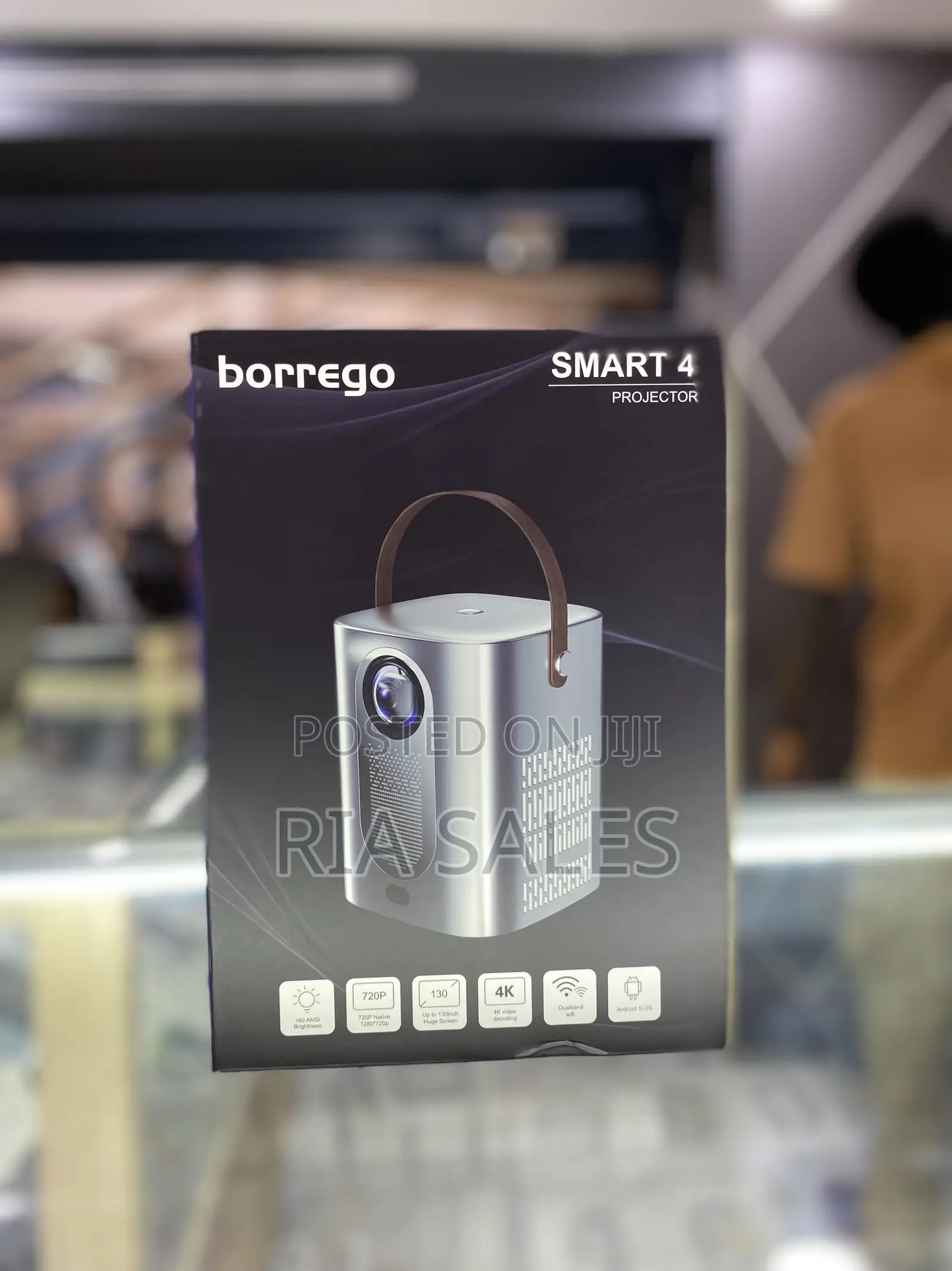 Borrego Smart 4 Android Projector 64gb 4ram