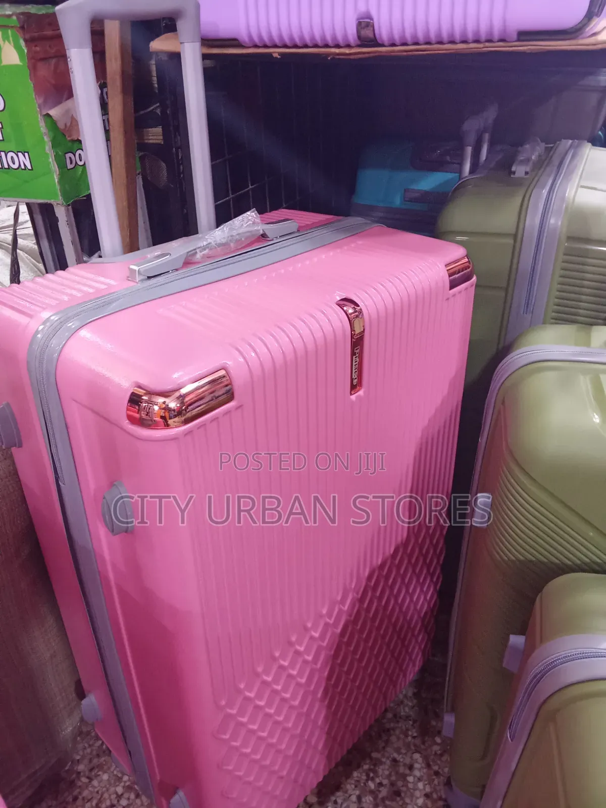 Prince Big Size Plastic Suitcases