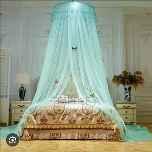 Mosquito Net Dreamy Solid Top Round Net