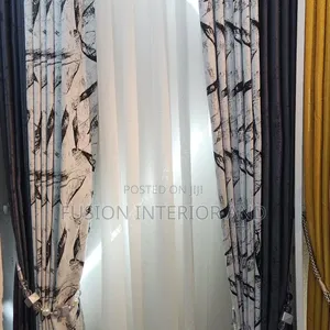 Black Mix and Match Curtains