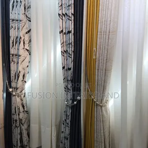 Black Mix and Match Curtains