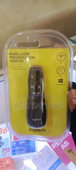R400 Laser Presentation Remote Logitech