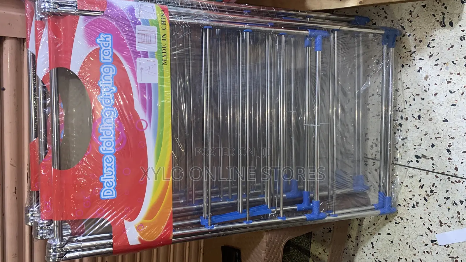 Deluxe Foldable Clothes Drying Rack