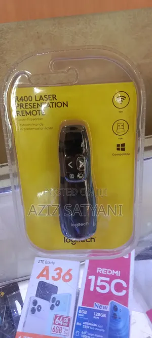 R400 Laser Presentation Remote Logitech