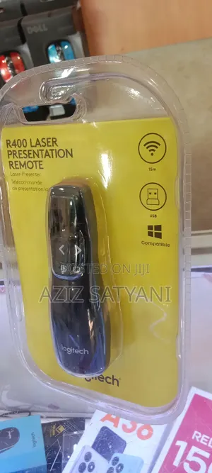 R400 Laser Presentation Remote Logitech