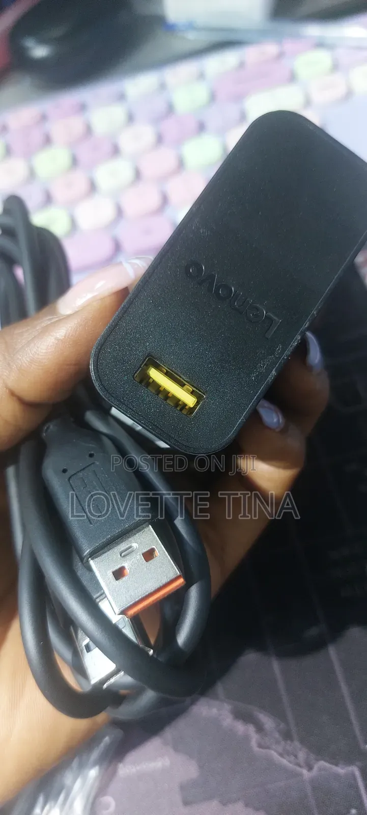 Lenovo Usb Square Case 20v 3.25a Orange Port