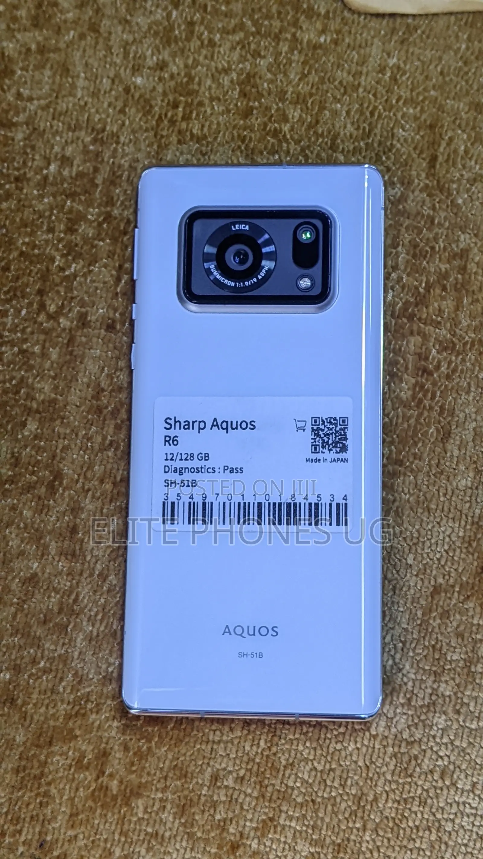 Sharp Aquos R6 128 GB White