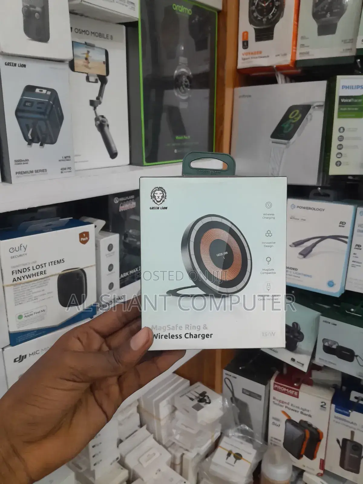 Greenlion Magesafe Ring and Wireless Charger