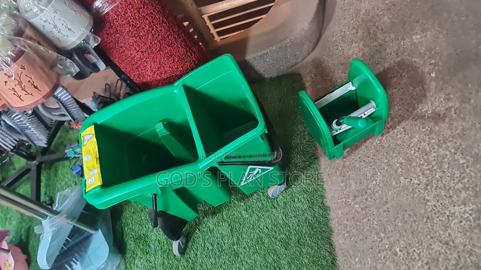 Partitioned Plastic Mopping Buckets Mopping Buckets Plastic