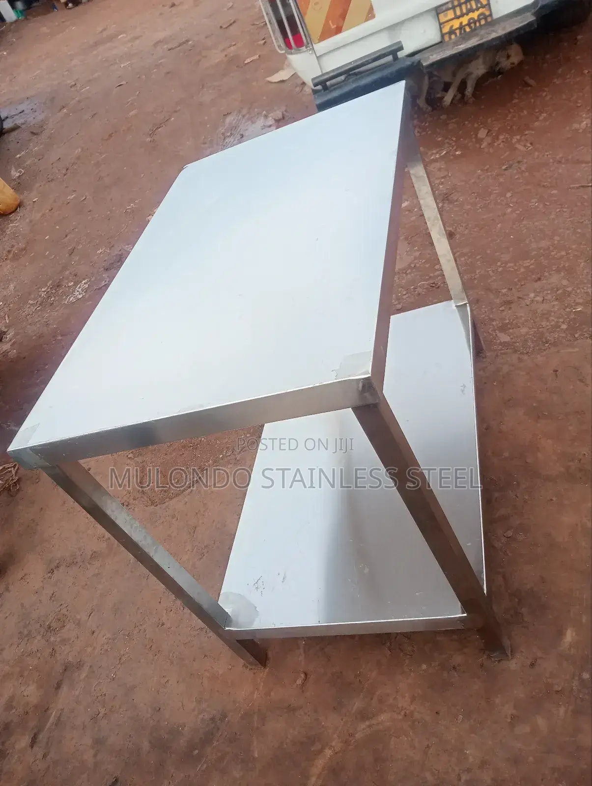 Stainless Working Table 2_ Tray
