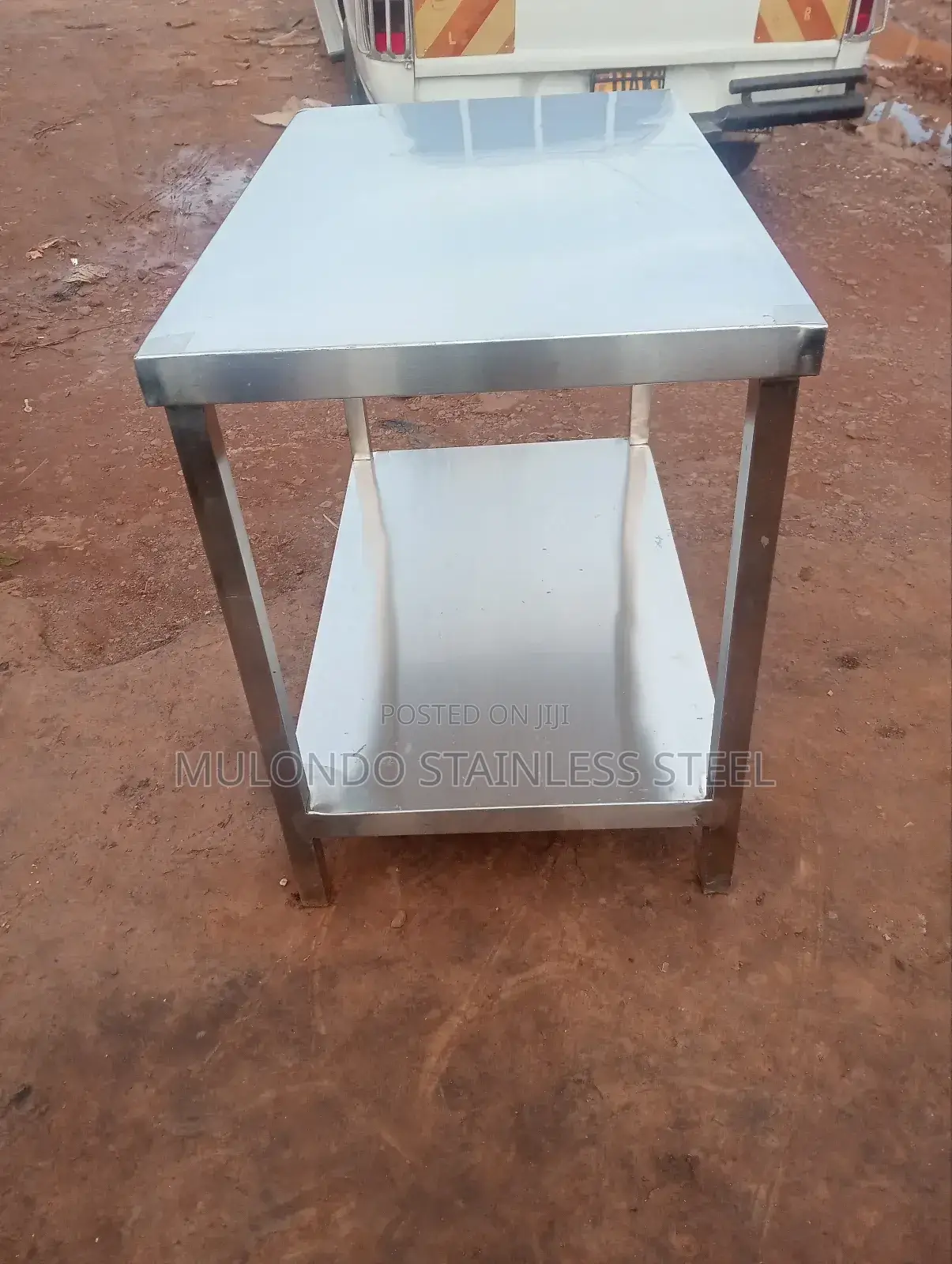 Stainless Working Table 2_ Tray
